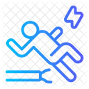 Electrocution Accident Work Injury Icon