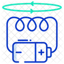 Electromagnetic Field  Icon