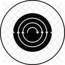 Electromagnetic Wave Force Icon