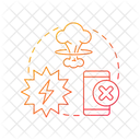 Radiation Electromagnetic Device Icon
