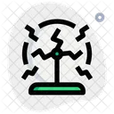 Electromagnetic Wave  Icon