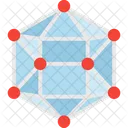 Electron Atomo Microbiologia Icono