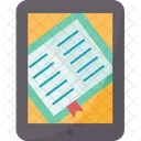 Electronic Book Reading Icon