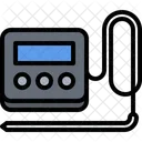 Electronic Thermometer Grill Icon