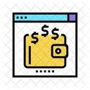 Electronic Wallet Color Icon