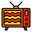 Electronic Tv Monitor Icon