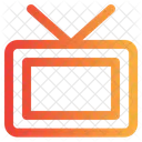 전자 텔레비전 TV 아이콘