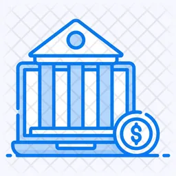 Electronic Banking  Icon