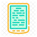 Electronic Read Book Icon