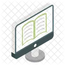 Online Book Ebook Digital Book Icon