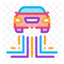 Electronic Car  Icon