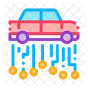 Electronic Car  Icon