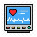 Electronic Cardiogram Machine  Icon