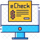 Electronic check  Icon