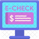 Electronic Check  Icon