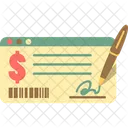 Melectronic Check Electronic Check Echeck Icon