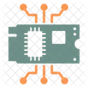 電子チップ、SSD、チップ アイコン