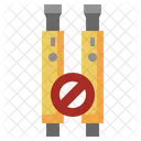 Electronic Cigarette Vaping No Smoking Icon