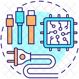 Electronic Component  Icon