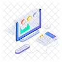 Electronic Contract Agreement Deal Icon