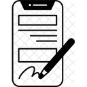 Electronic Contract  Symbol