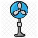 Electronic Fan Pedestal Fan Circulate Air Icon