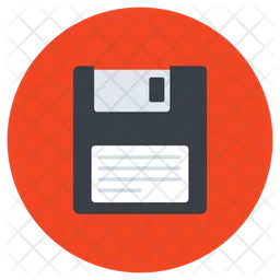 Electronic Floppy Disc  Icon