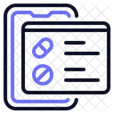 Electronic Health Record  Icon