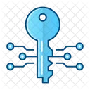 Electronic Key Security Icon