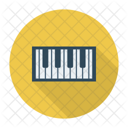 Electronic Keyboard Icon Of Flat Style Available In Svg Png Eps Ai Icon Fonts