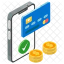 Electronic Payment Mobile Payment Ecommerce Icon