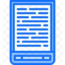 Electronic Reader  Icon