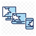 Electronic Recycling Electronic Recycling Icon