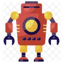 Electronic Robot Mechanical Robot Bionic Man Icon