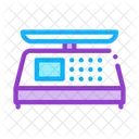 Digital Display Scale Icon