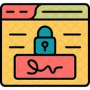 Electronic Signature Digital Signature Symbol