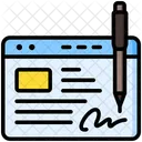 Electronic Signature E Signature Digital Signature Symbol