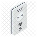 Electronic Switch Socket Female Plug Icon