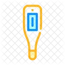 Electronic Medical Thermometer Icon
