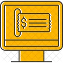 Electronic Ticket  Icon