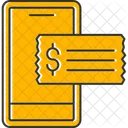 Electronic Ticket  Icon