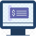 Electronic Ticket  Icon