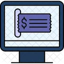 Electronic Ticket  Icon