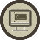 Electronic Ticket  Icon