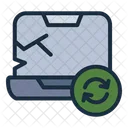 Electronic Waste Computer Laptop Icon