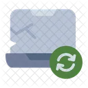 Electronic Waste Computer Laptop Icon