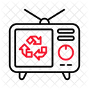 Electronics Recycle Trash Icon