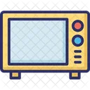 Kitchen Appliance Microwave Oven Icon