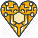 Electronic Heart Processor Icon