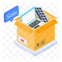 Electronics Sale Laptop Package Laptop Sale Icon
